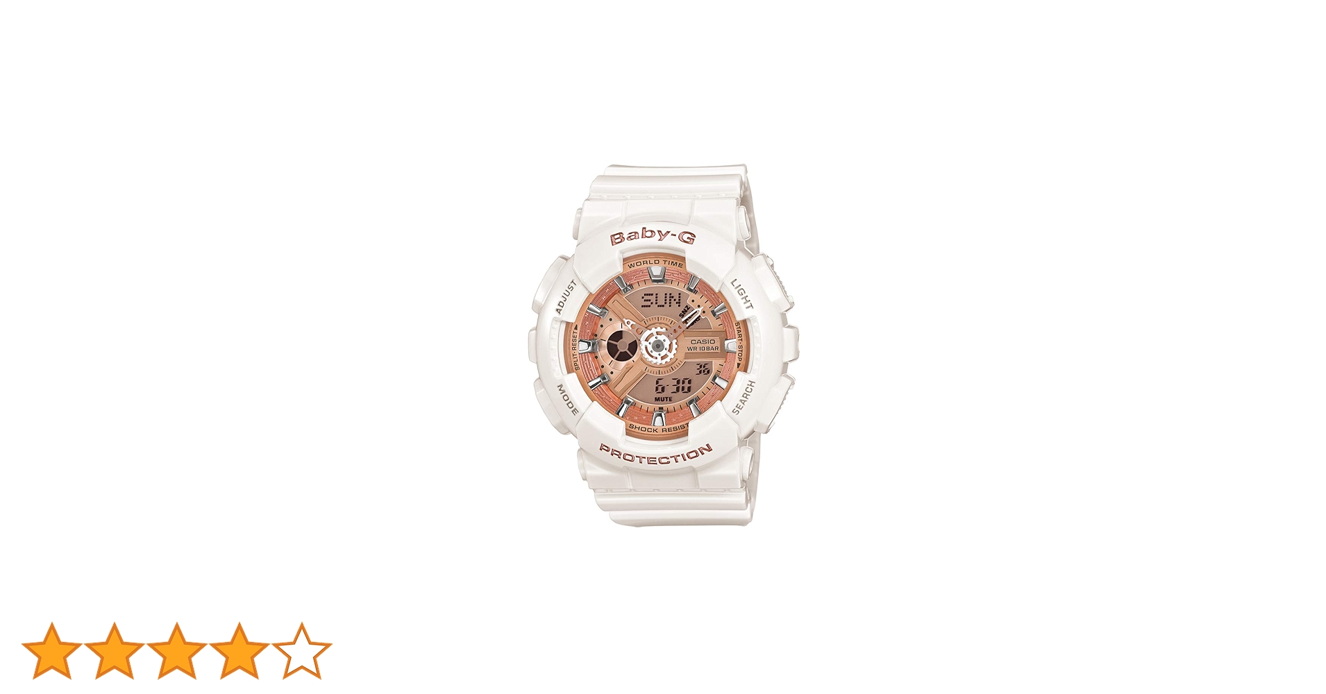 Amazon.co.jp: [カシオ] 腕時計 ベビージー 【国内正規品】 BA